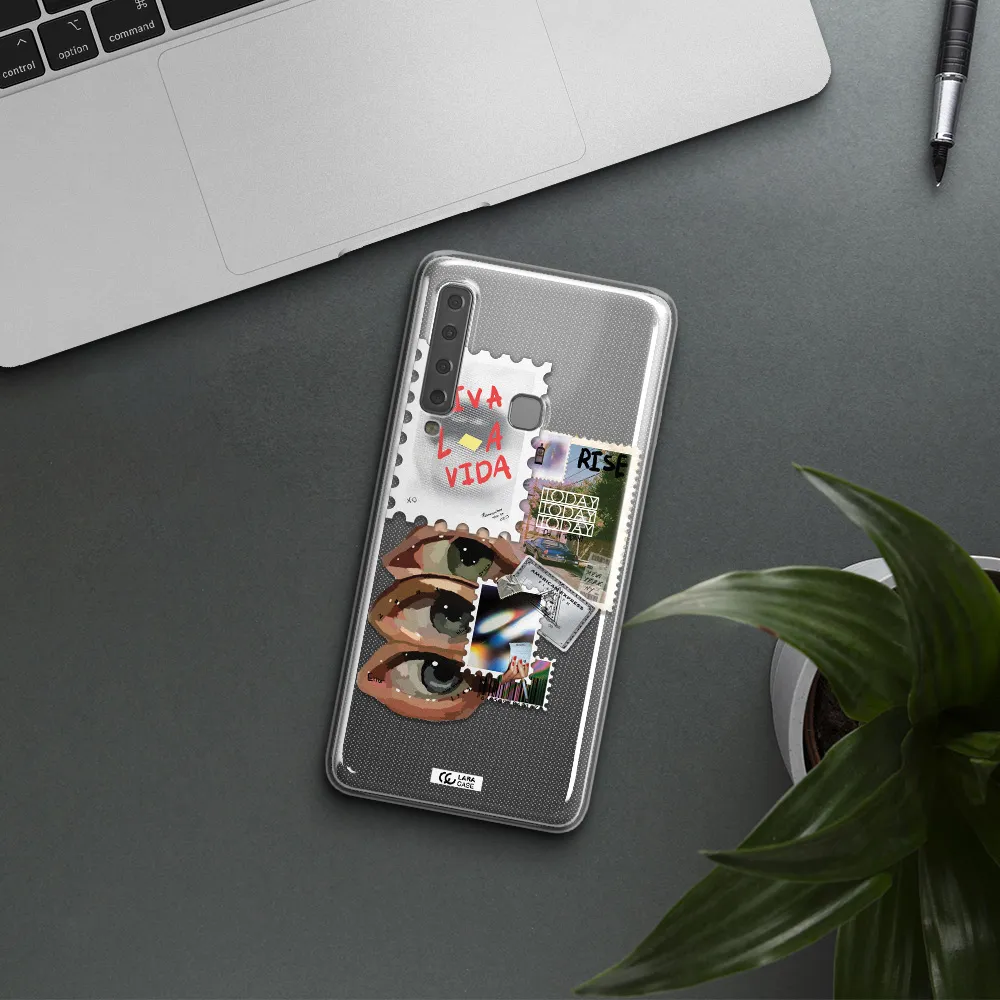 Stamp Samsung A9 2018 Clear TPU Case