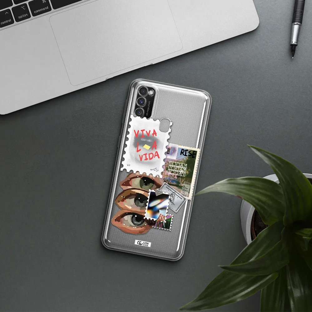 Stamp Samsung M30S Clear TPU Case