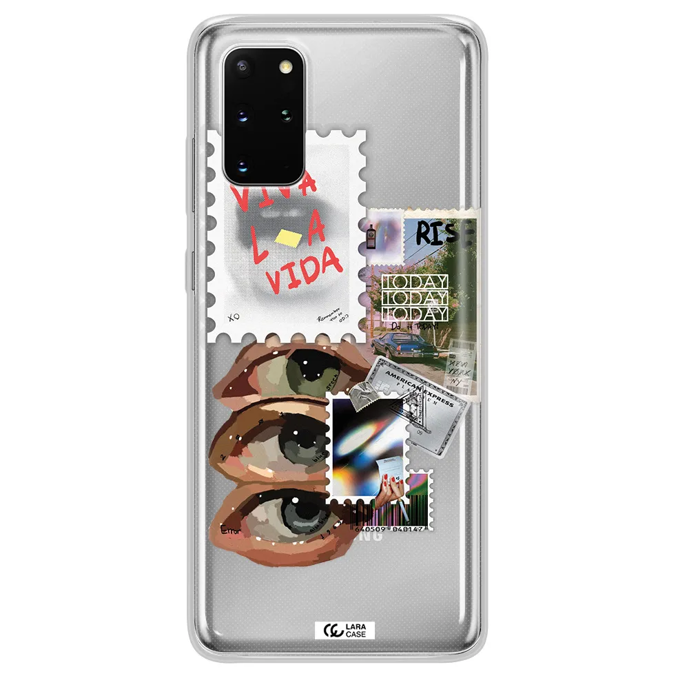Stamp Samsung S 20 Plus Clear TPU Case