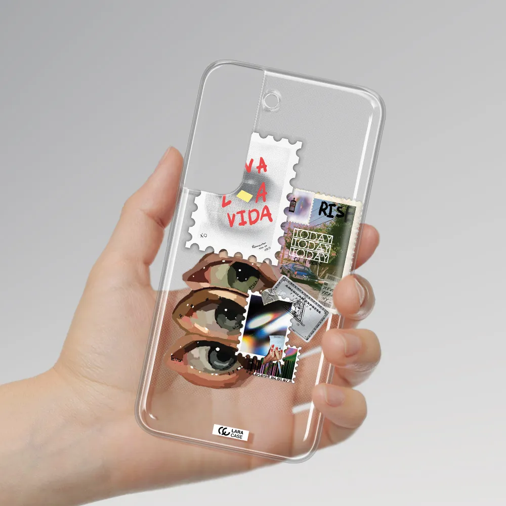 Stamp Samsung S 22 Plus Clear TPU Case