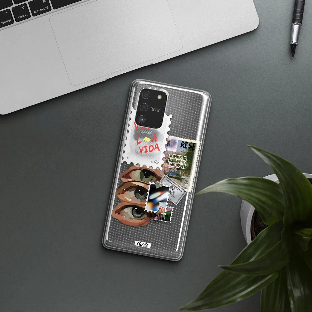 Stamp Samsung S10 Lite Clear TPU Case
