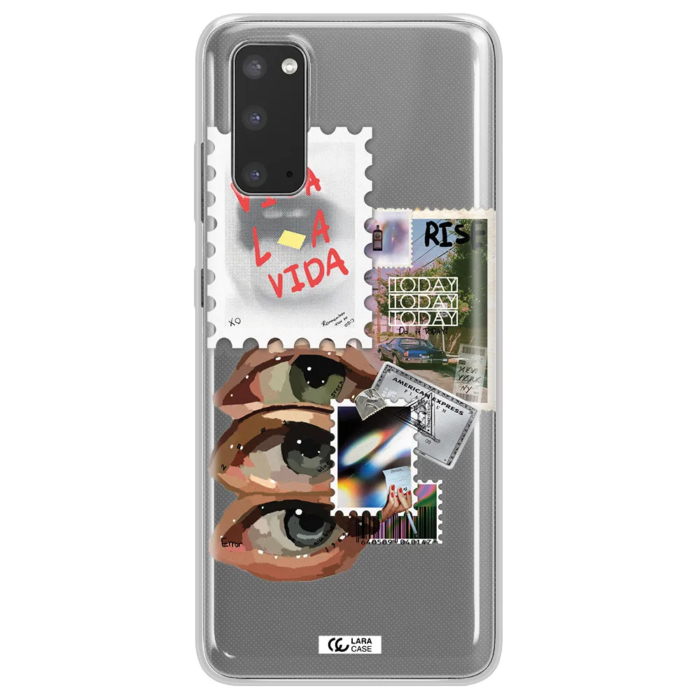 Stamp Samsung S20 Clear TPU Case