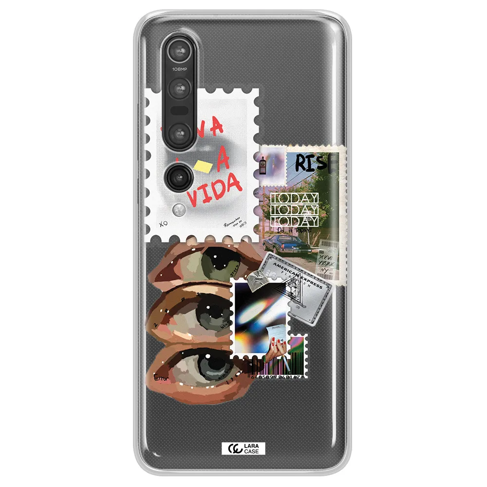 Stamp Xiaomi Mi 10 Pro Clear TPU Case