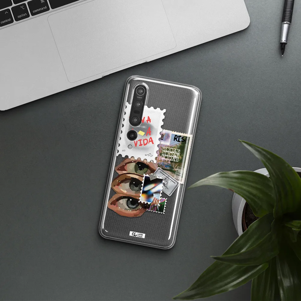 Stamp Xiaomi Mi 10 Pro Clear TPU Case