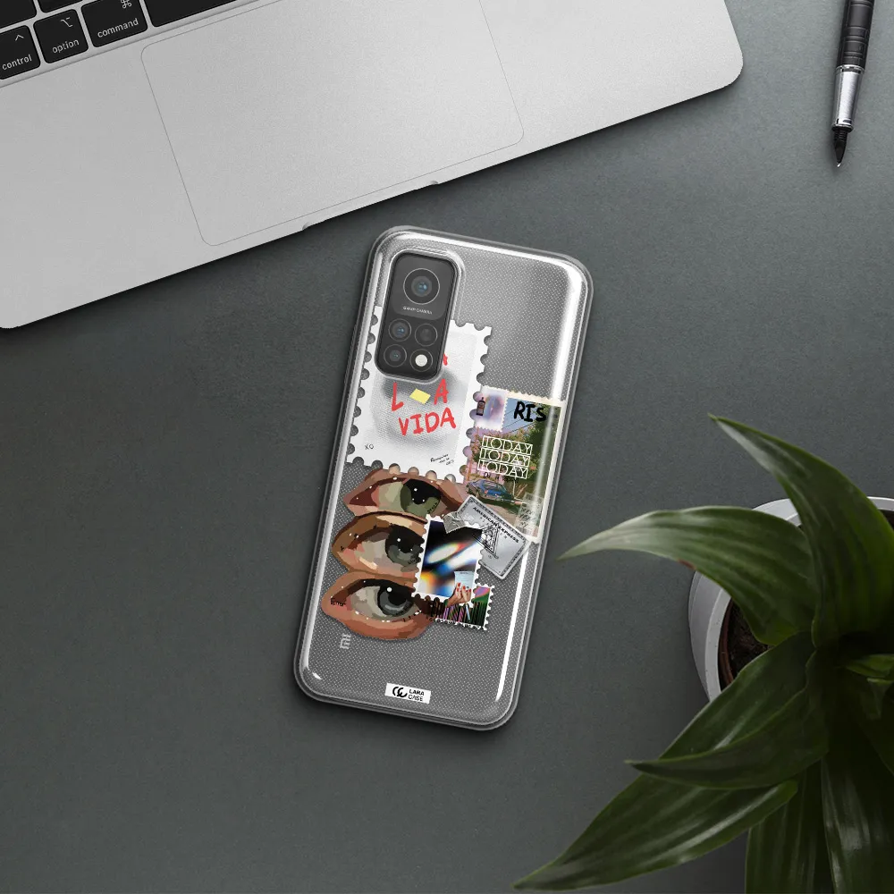 Stamp Xiaomi Mi 10 T Pro Clear TPU Case