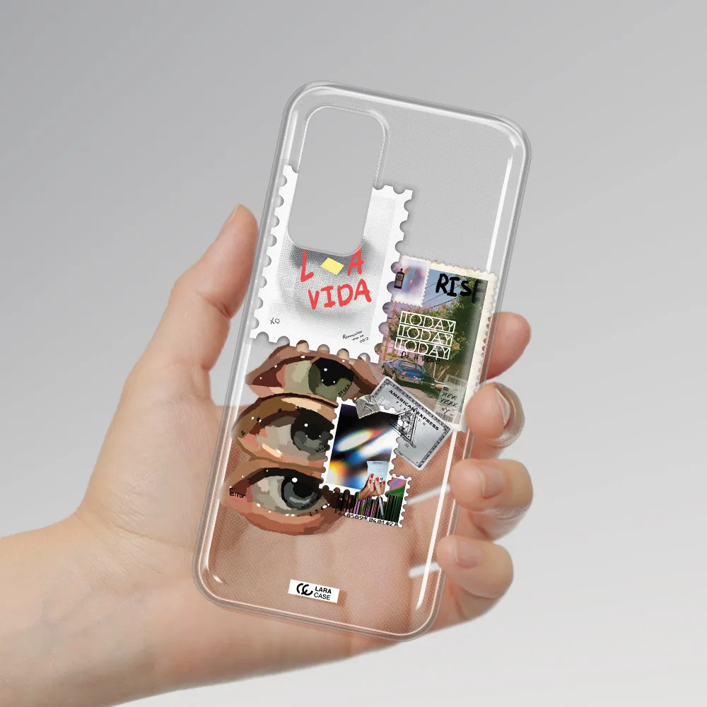 Stamp Xiaomi Mi 10T Clear TPU Case