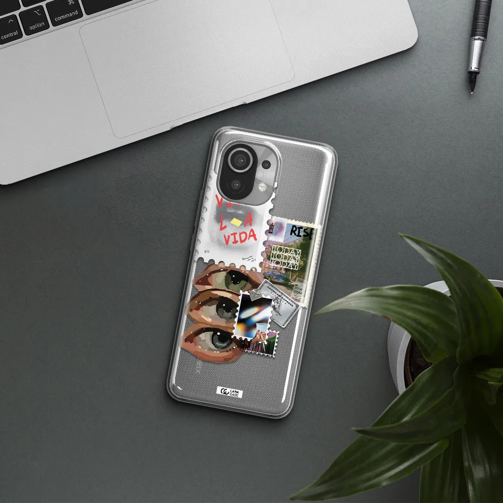 Stamp Xiaomi Mi 11 Clear TPU Case
