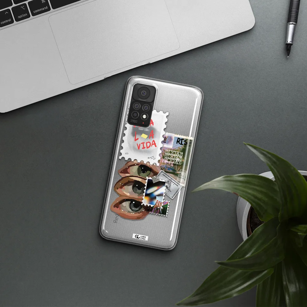 Stamp Xiaomi Note 11 Pro Clear TPU Case