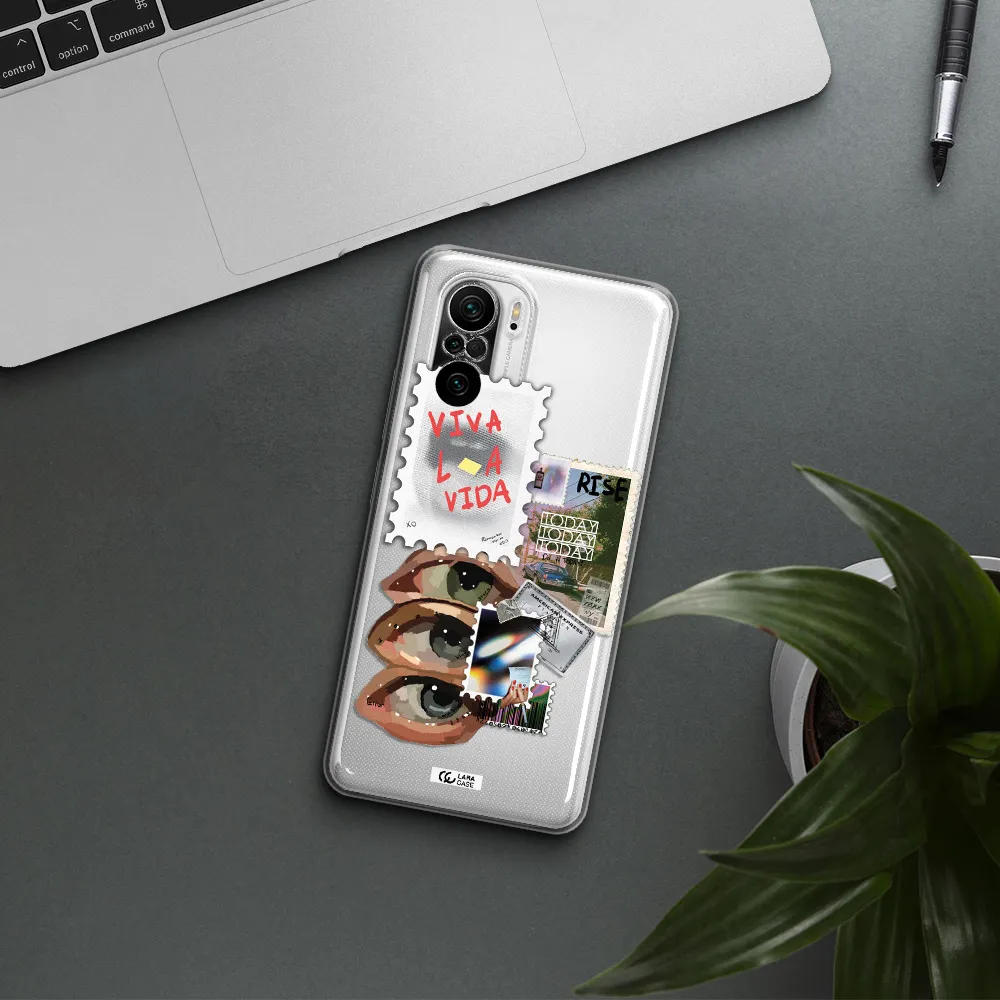 Stamp Xiaomi Poco F3 Clear Tpu Case