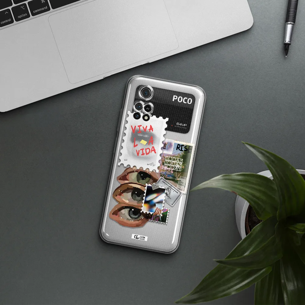 Stamp Xiaomi Poco M4 Pro 4G Clear Tpu Case