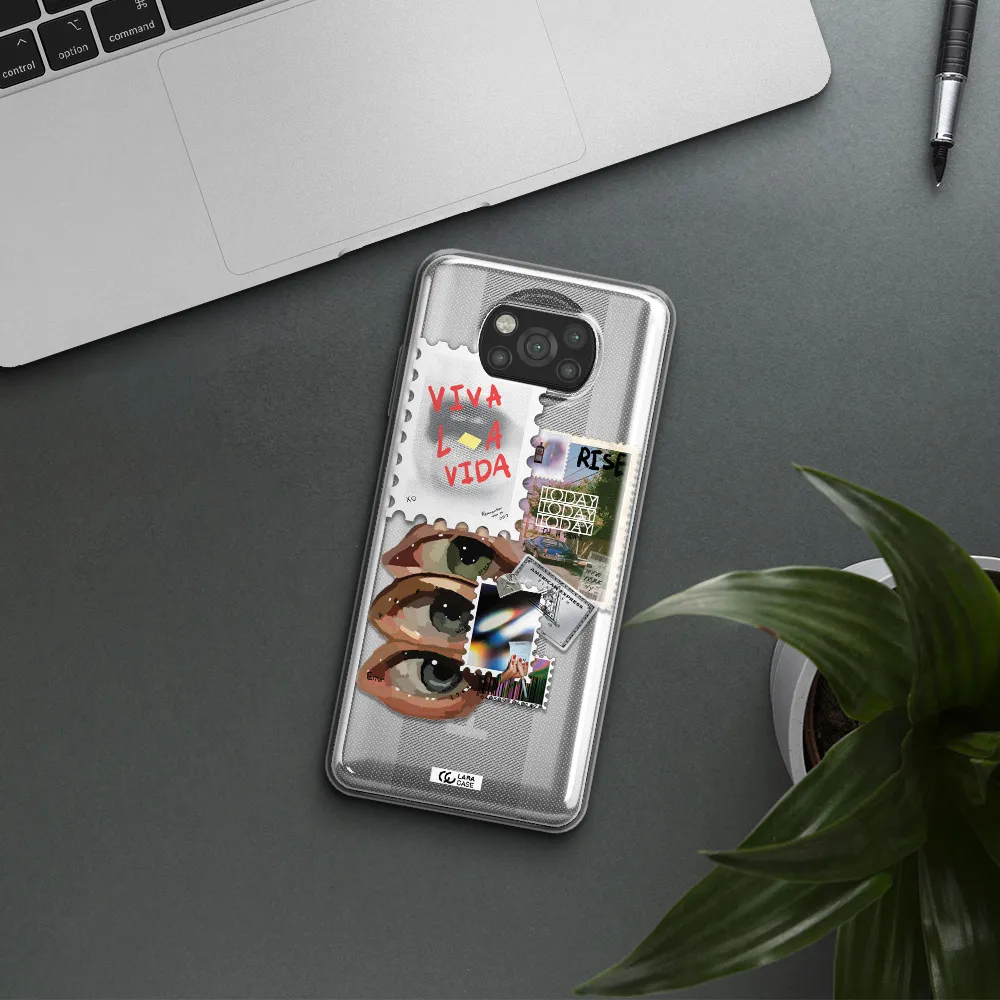 Stamp Xiaomi Poco X3 Clear TPU Case