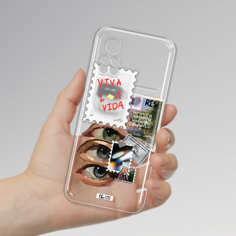 Stamp Xiaomi Poco X4 Pro Clear TPU Case