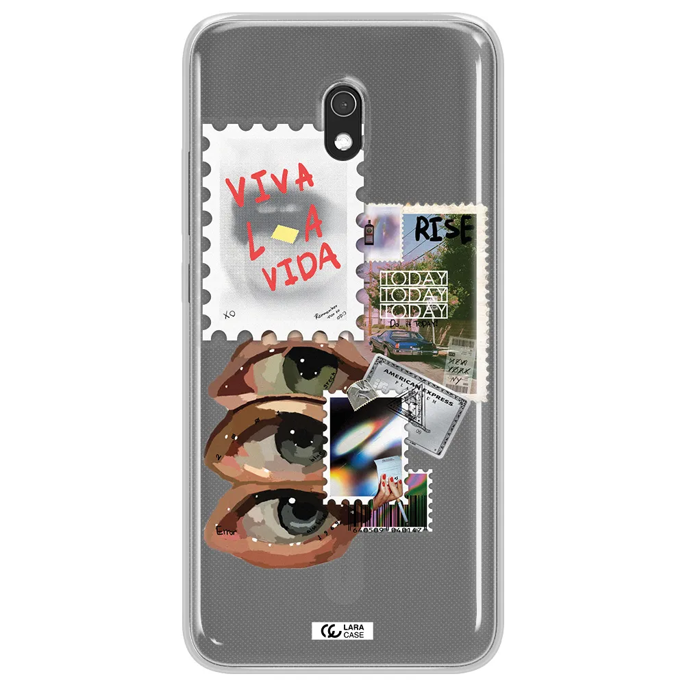 Stamp Xiaomi Redmi 8A Clear TPU Case