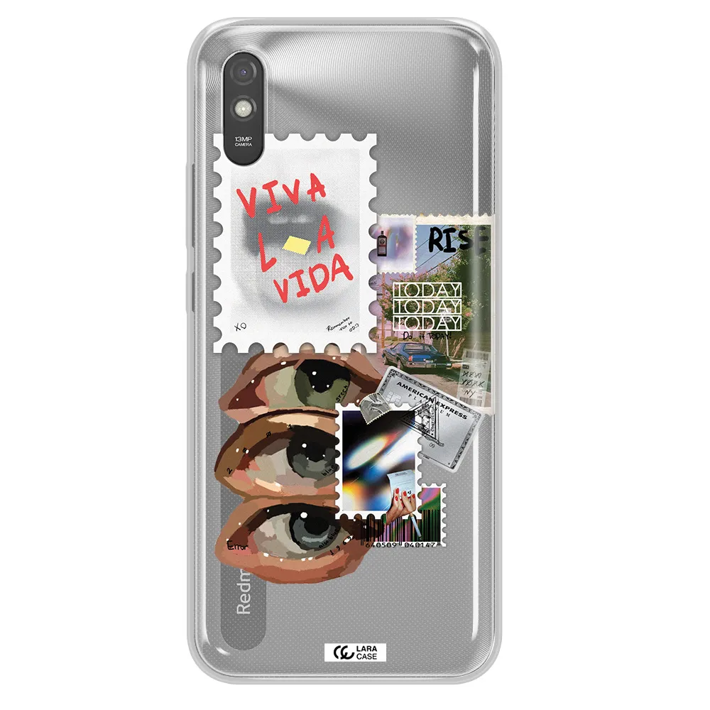 Stamp Xiaomi Redmi 9A Clear TPU Case