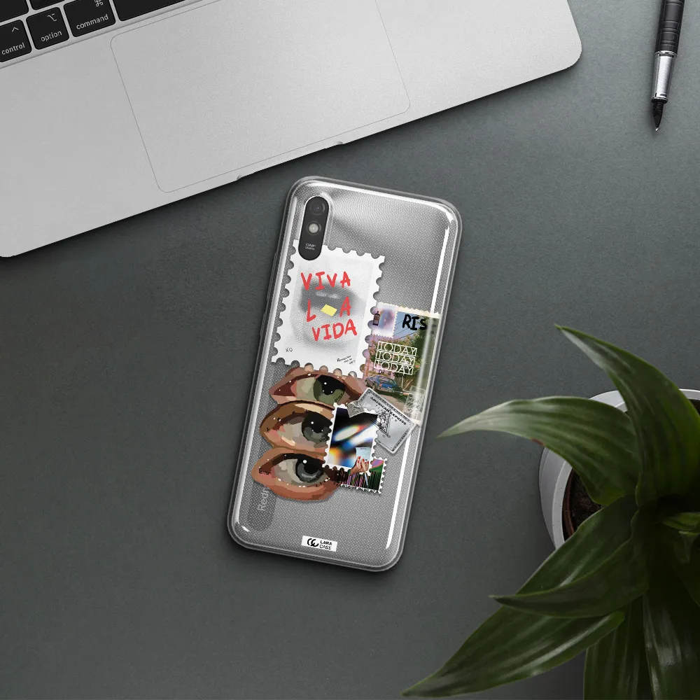 Stamp Xiaomi Redmi 9A Clear TPU Case