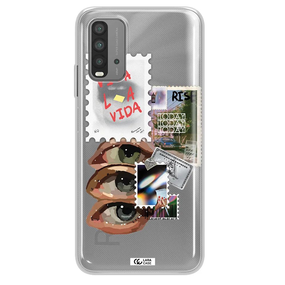Stamp Xiaomi Redmi 9T Clear TPU Case