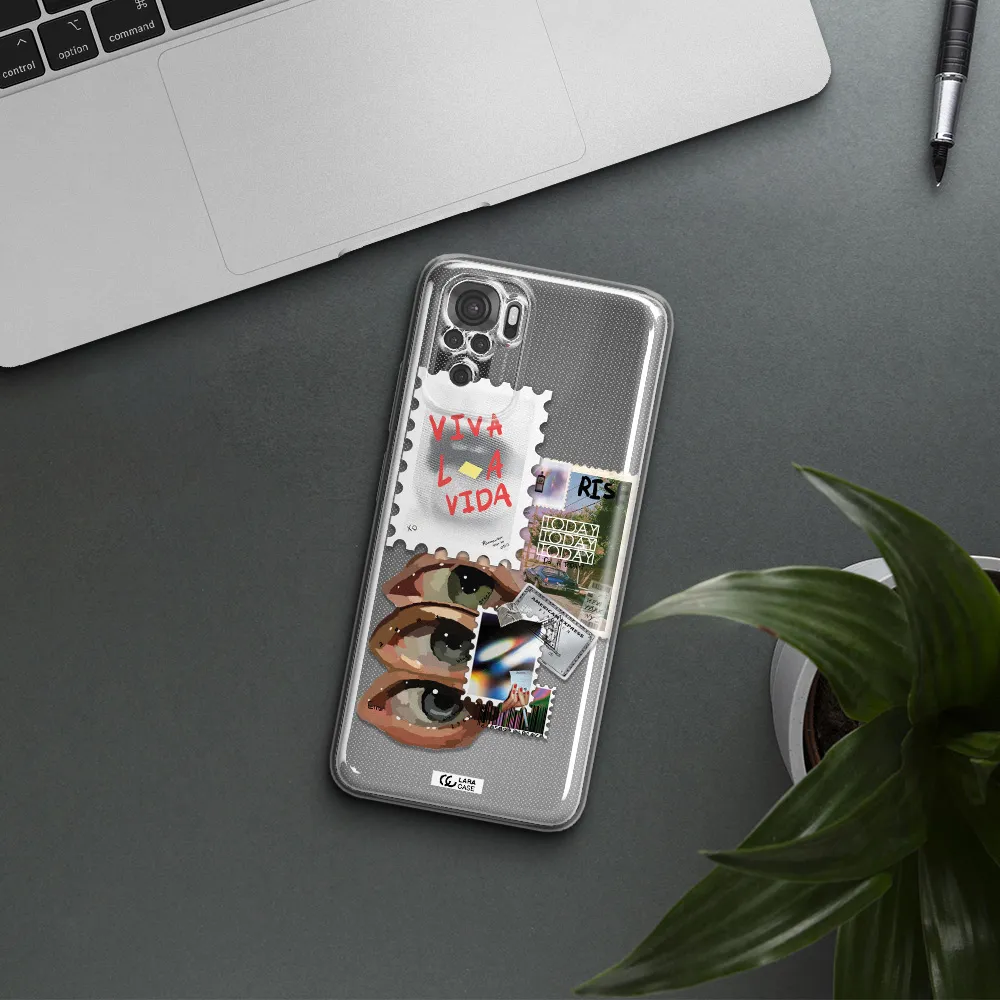 Stamp Xiaomi Redmi Note 10S Clear Tpu Case