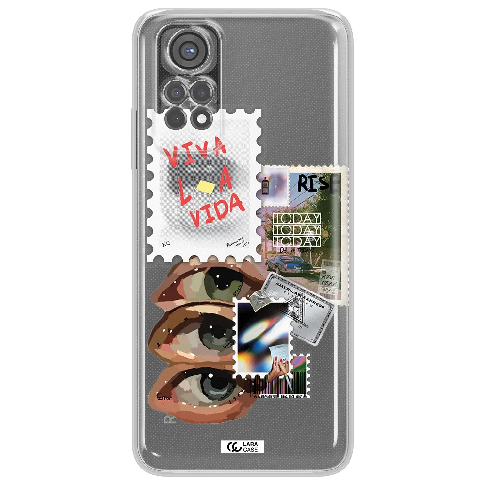 Stamp Xiaomi Redmi Note 11S Clear Tpu Case