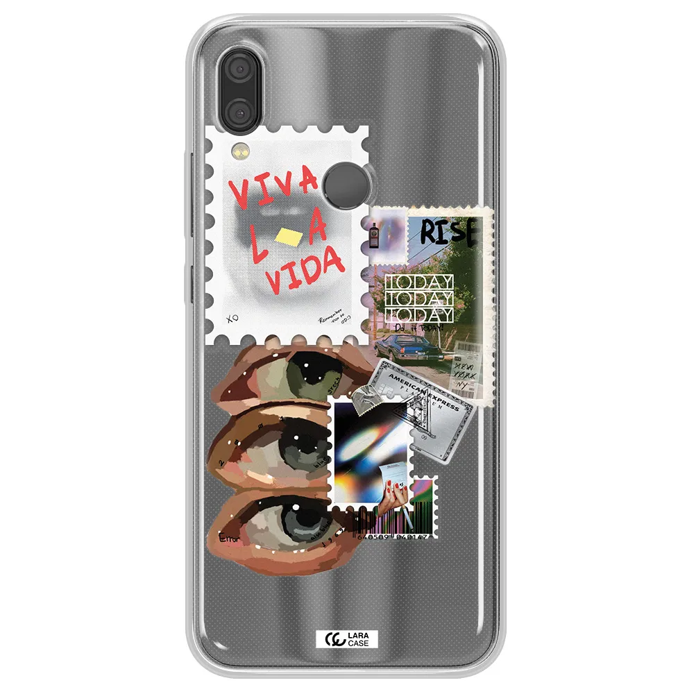 Stamp Xiaomi Redmi Note 7 Clear TPU Case