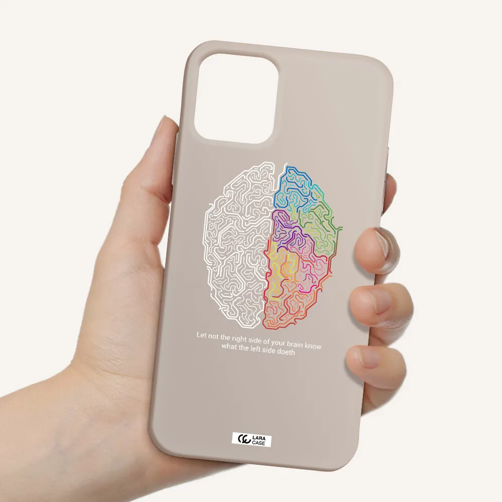 Brain Apple iPhone 11 pro max Silicone Stone Case