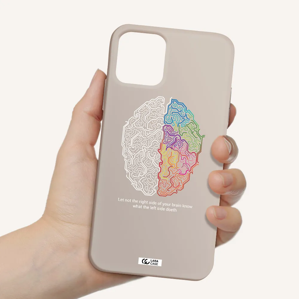 Brain Apple iPhone 11 pro Silicone Stone Case