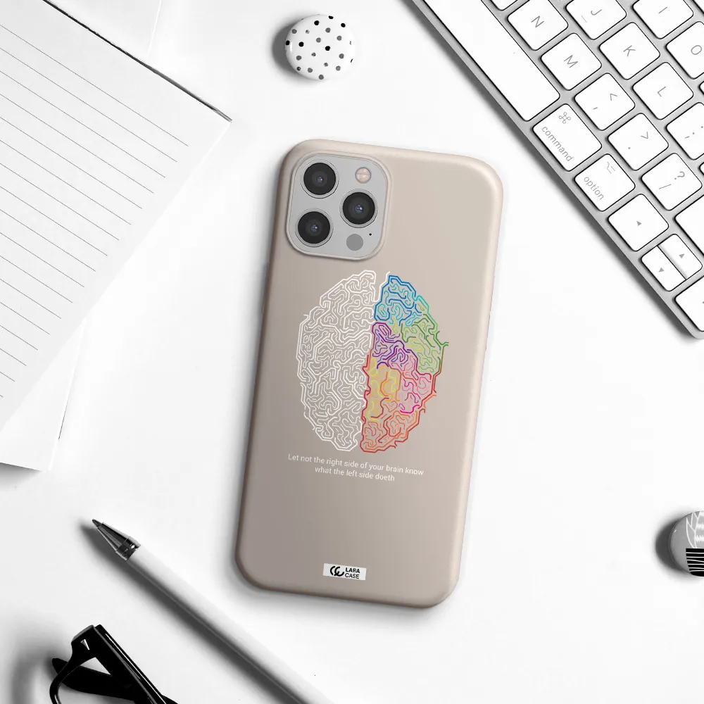 Brain Apple iPhone 12 pro Silicone Stone Case