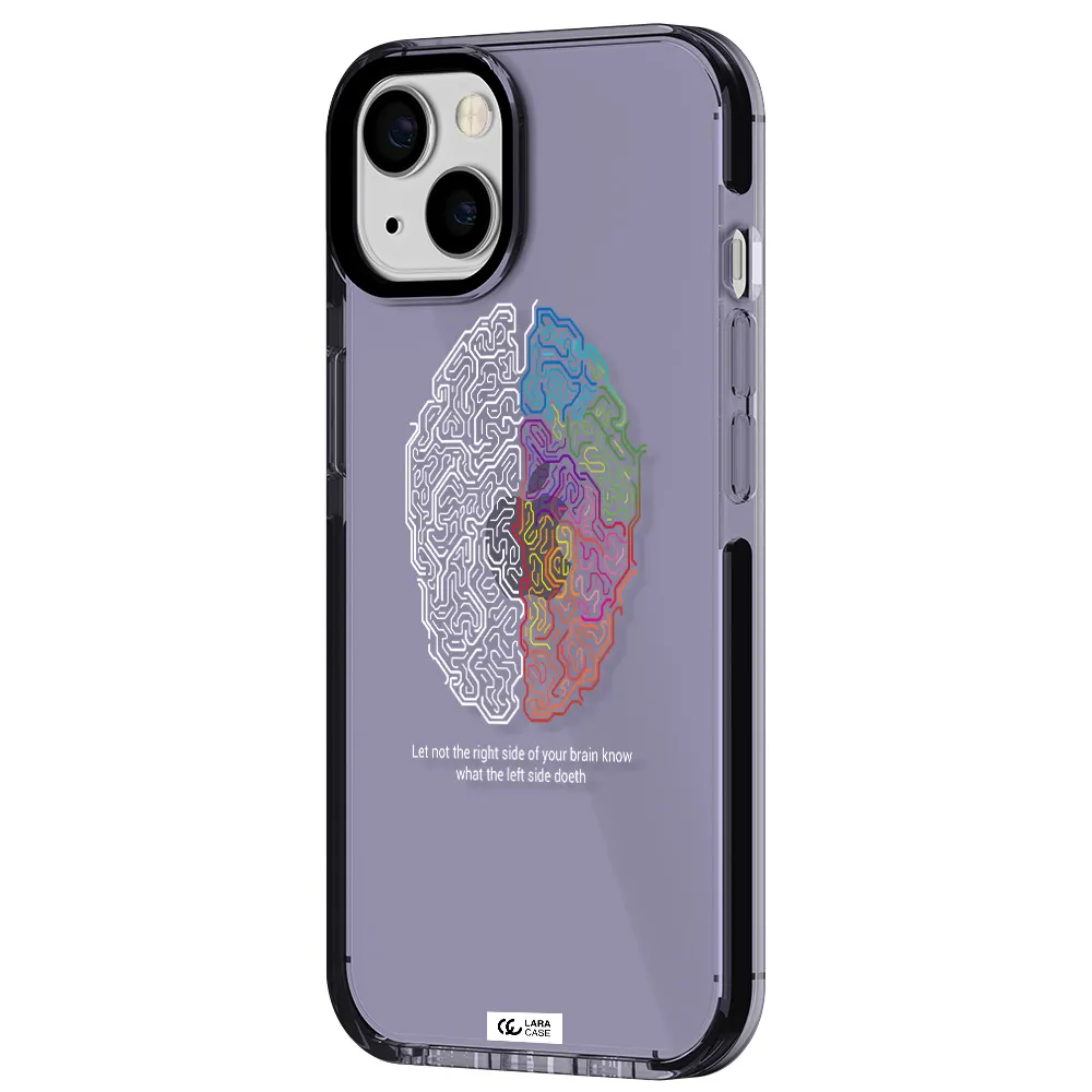 Brain Apple iPhone 13 impact Lilac Case