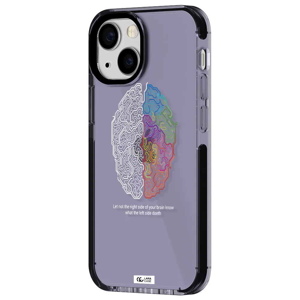 Brain Apple iPhone 13 mini impact Lilac Case