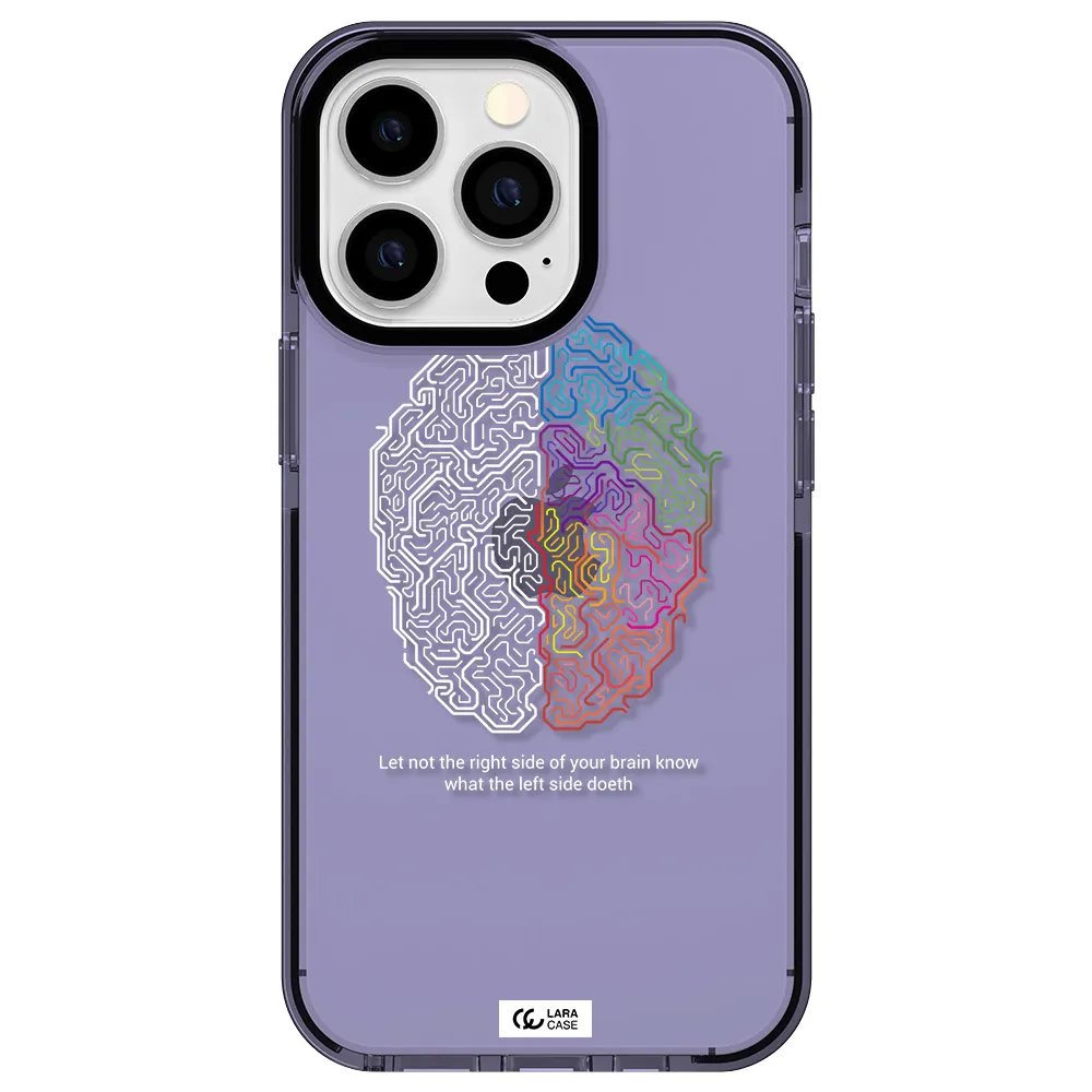 Brain Apple iPhone 13 Pro impact Lilac Case