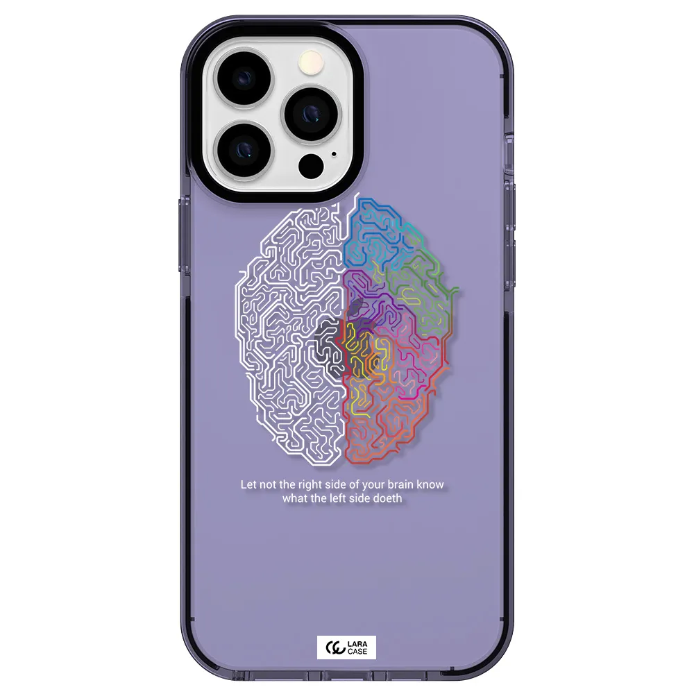 Brain Apple iPhone 13 Pro Max impact Lilac Case