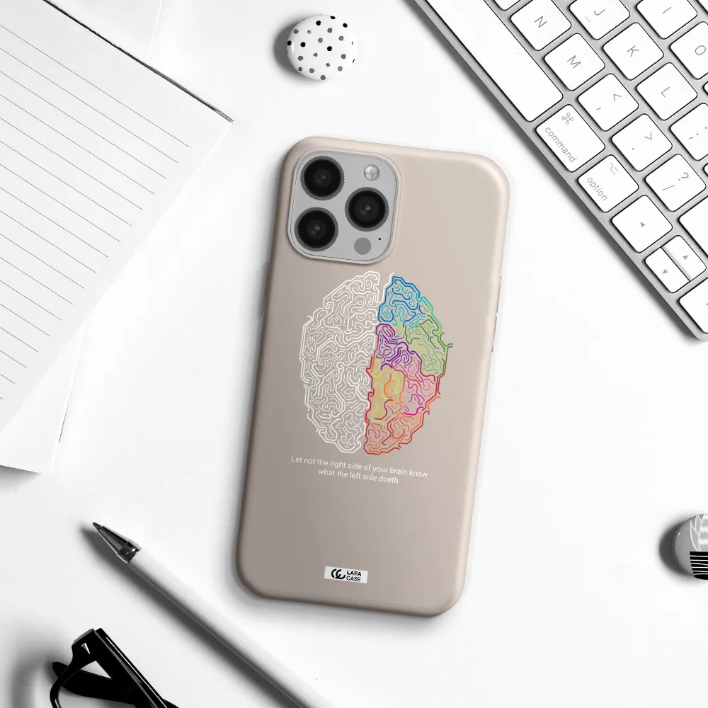 Brain Apple iPhone 13 Pro Max Silicone Stone Case