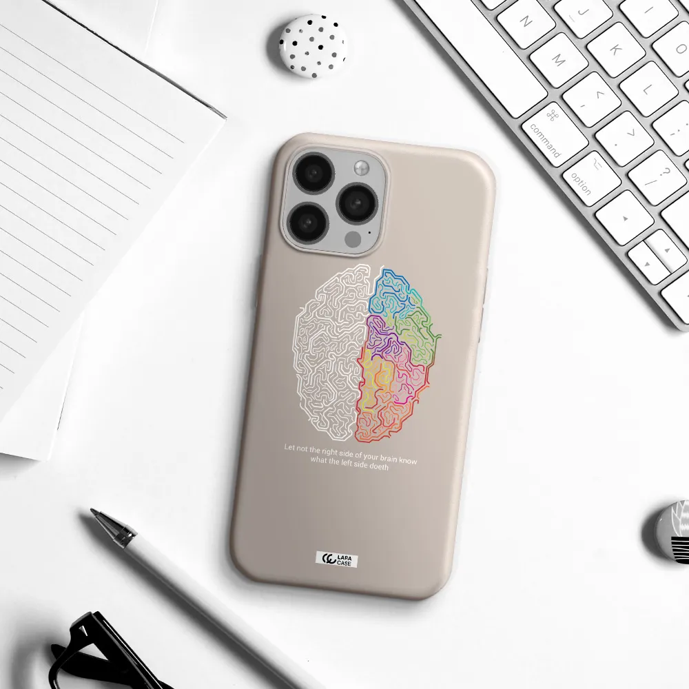 Brain Apple iPhone 13 Pro Silicone Stone Case