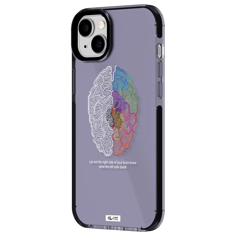 Brain Apple iPhone 14 plus impact Lilac Case