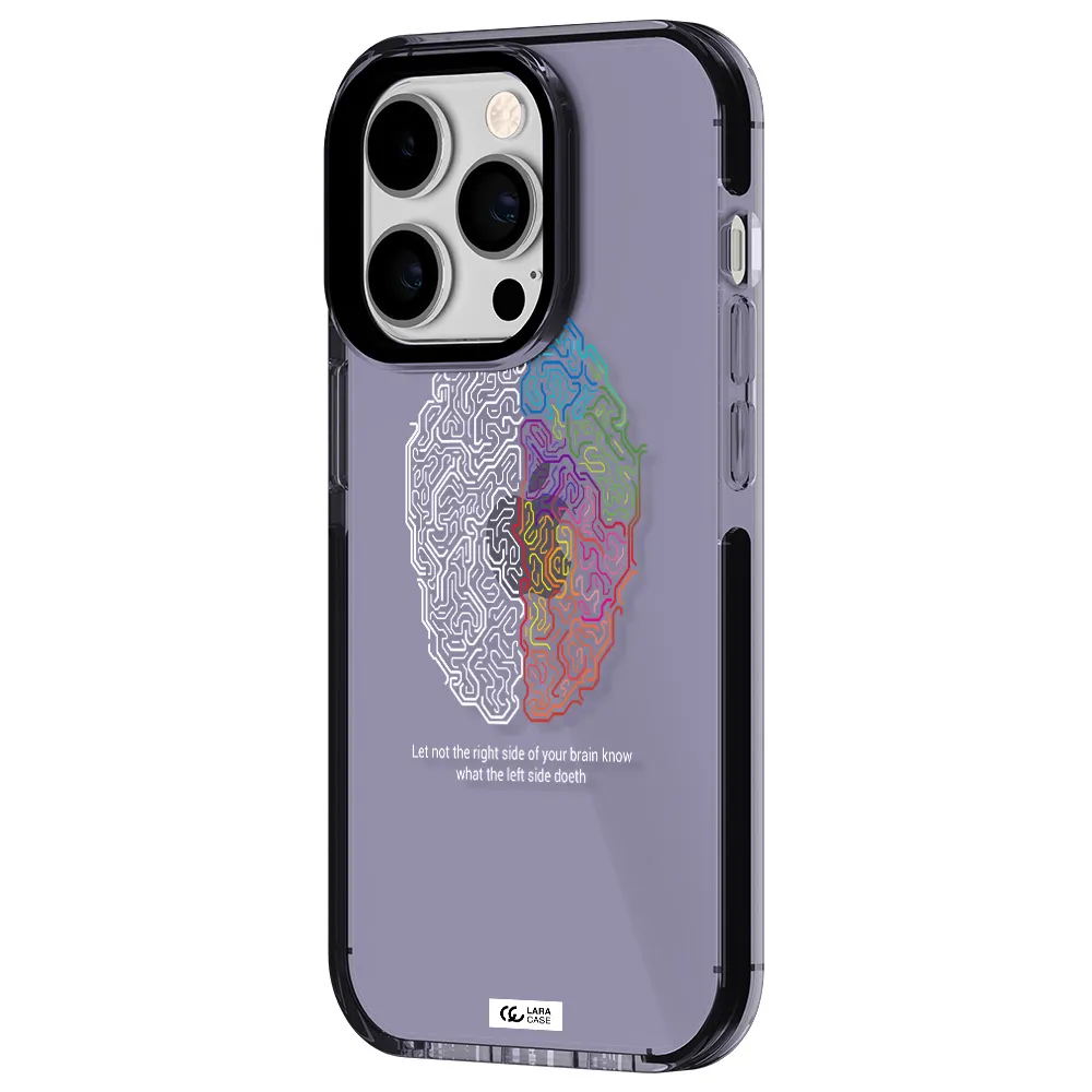 Brain Apple iPhone 14 pro impact Lilac Case