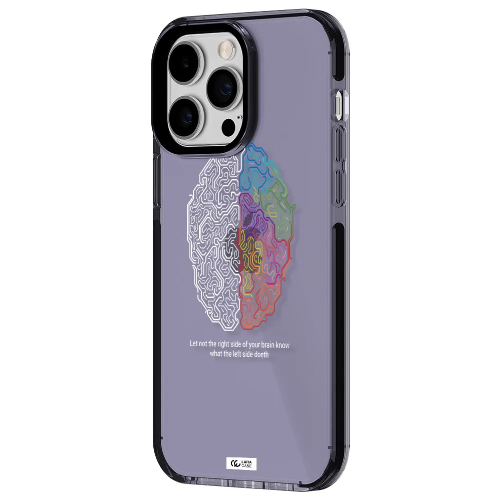 Brain Apple iPhone 14 pro max impact Lilac Case
