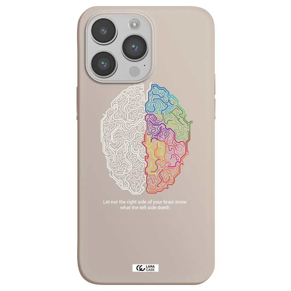 Brain Apple iPhone 14 pro Silicone Stone Case