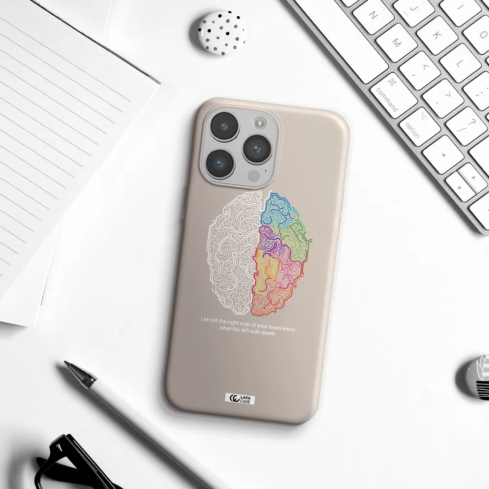 Brain Apple iPhone 14 pro Silicone Stone Case