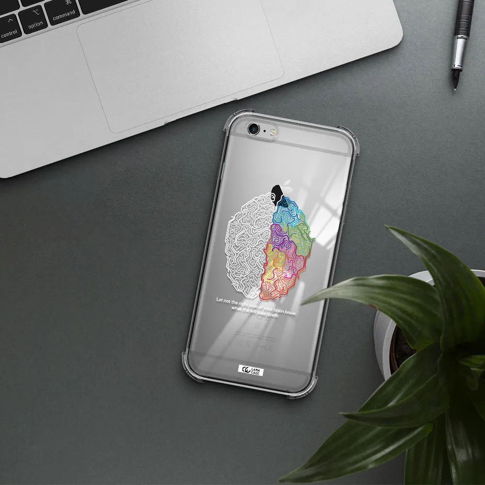Brain Apple iPhone 6S Clear PC Case