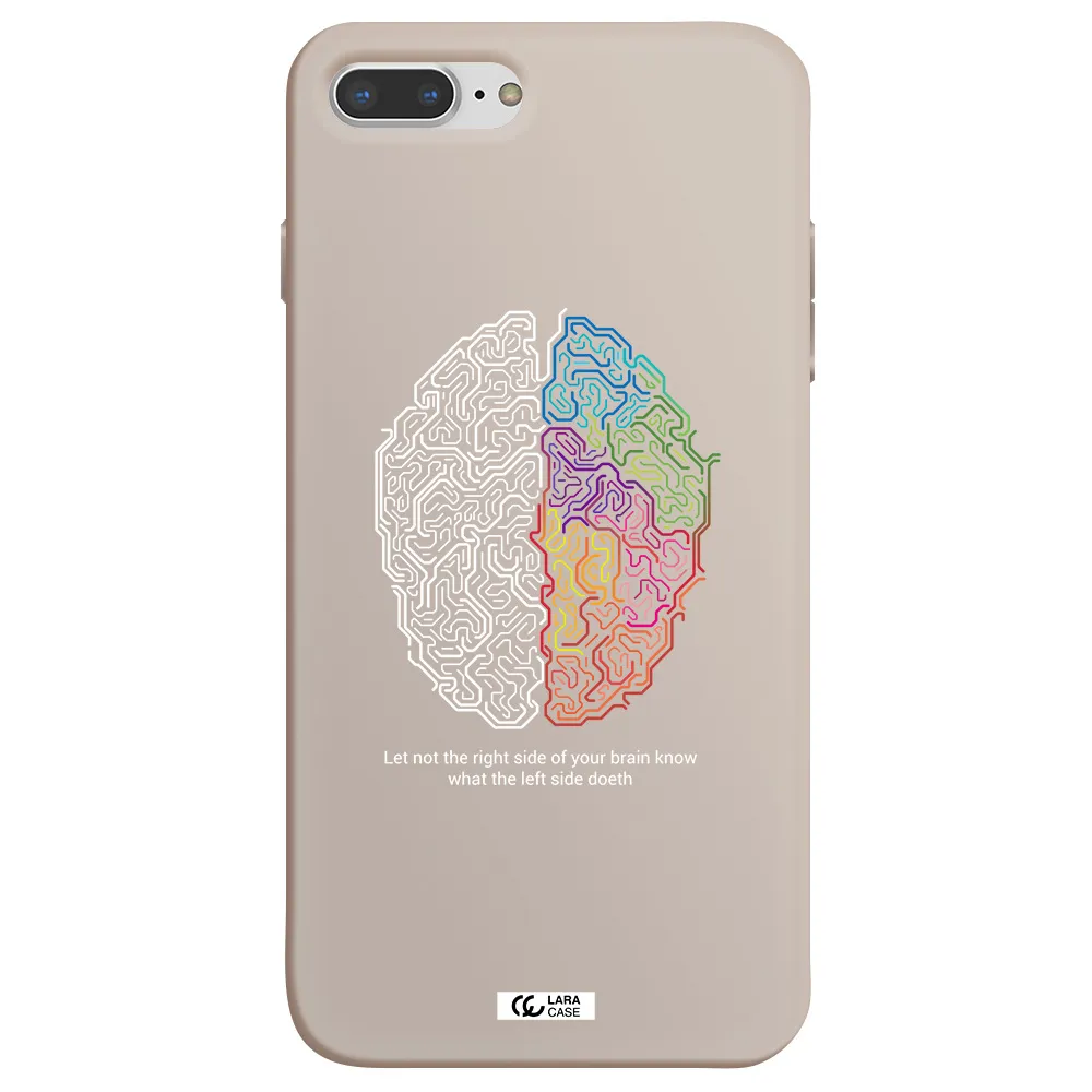 Brain Apple iPhone 7 plus Silicone Stone Case
