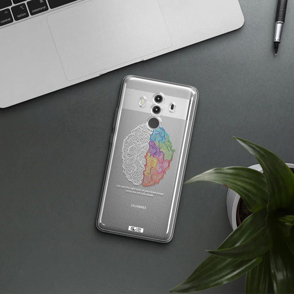 Brain Huawei Mate 10 Clear TPU Case