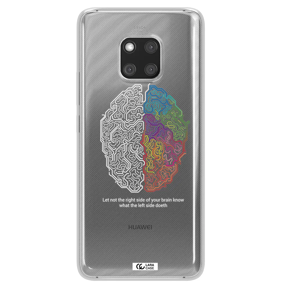 Brain Huawei Mate 20 Pro Clear TPU Case