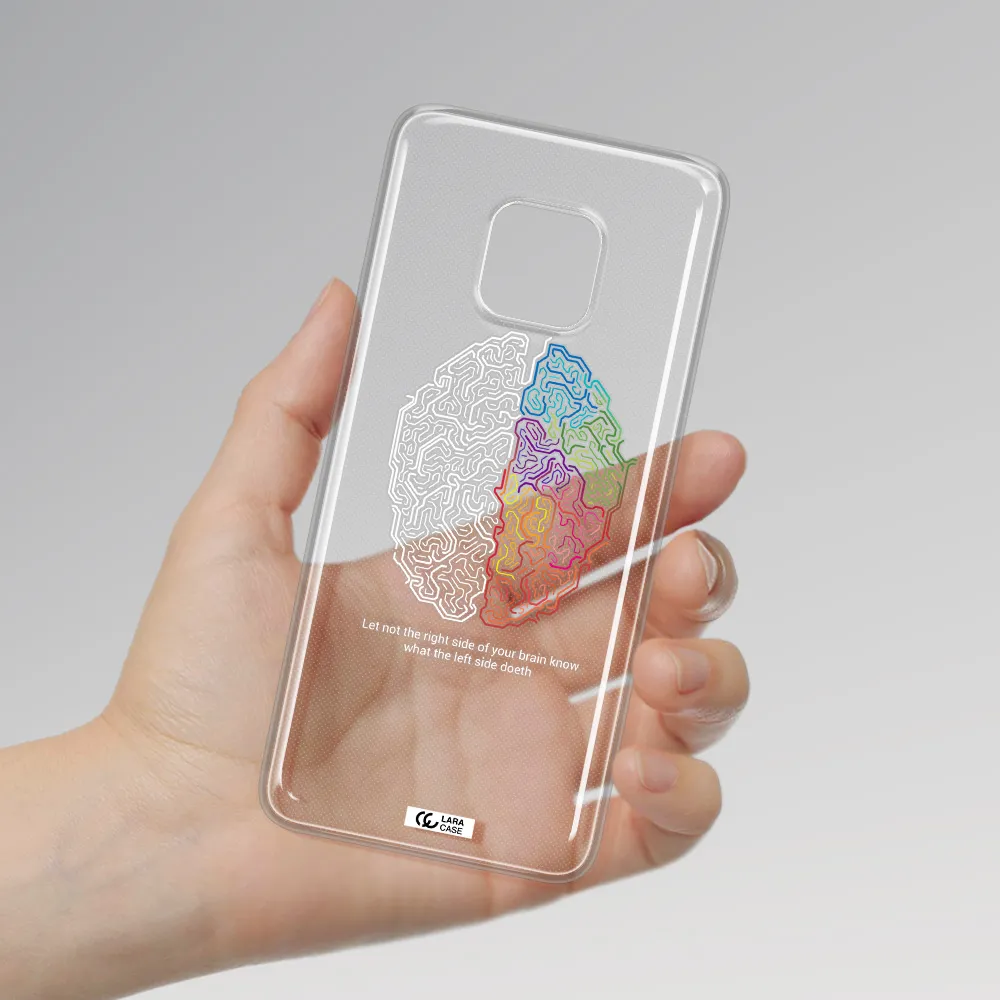 Brain Huawei Mate 20 Pro Clear TPU Case