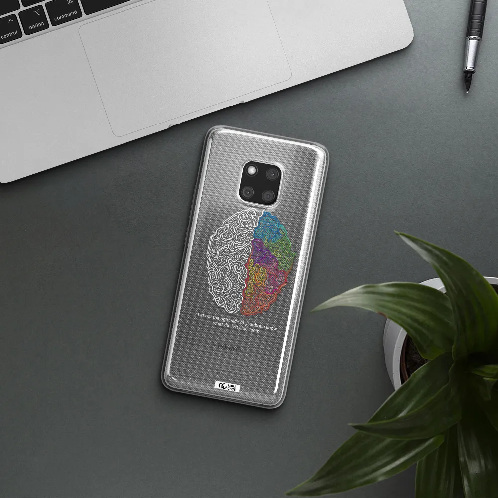 Brain Huawei Mate 20 Pro Clear TPU Case