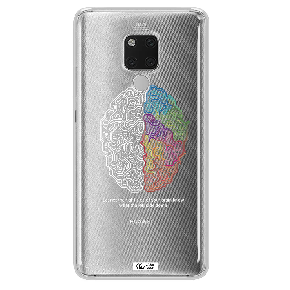 Brain Huawei Mate 20X Clear TPU Case
