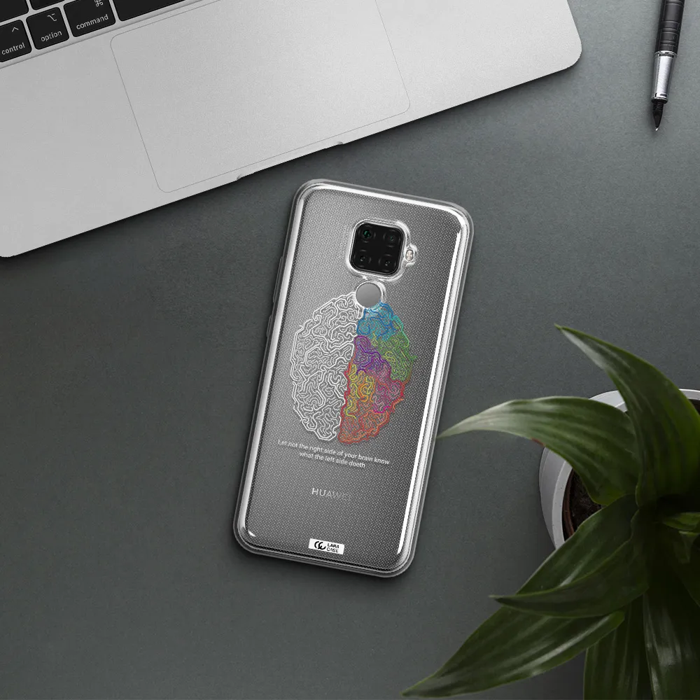Brain Huawei Mate 30 Lite Clear TPU Case