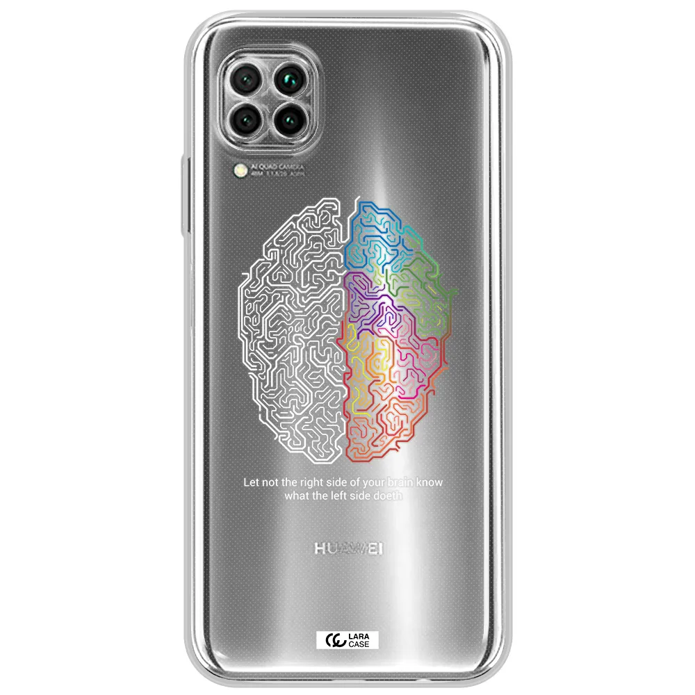Brain Huawei Nova 7I Clear Tpu Case