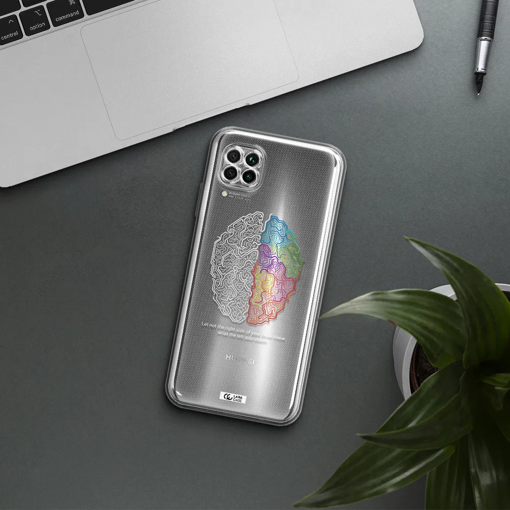 Brain Huawei Nova 7I Clear Tpu Case