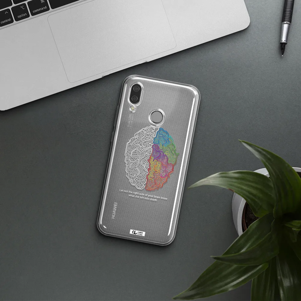 Brain Huawei P20 Lite Clear TPU Case