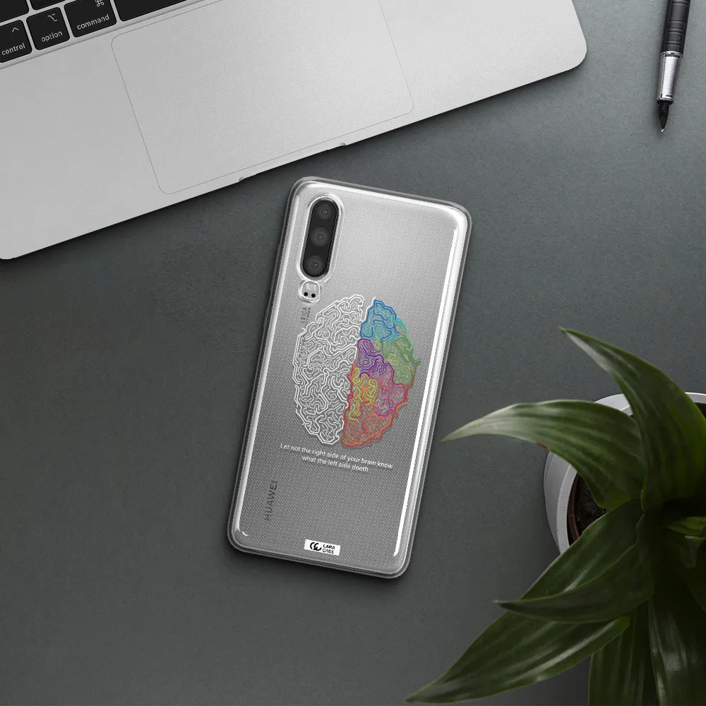 Brain Huawei P30 Clear TPU Case