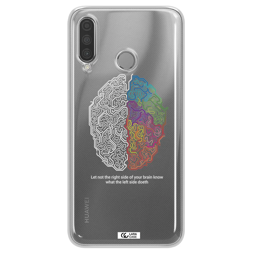 Brain Huawei P30 Lite Clear TPU Case